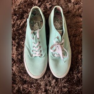 Vans light blue sneakers